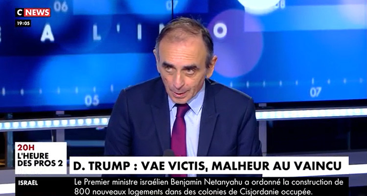 Face à l’info : un coup d’Etat pour Eric Zemmour, une catastrophe désamorcée sur CNews