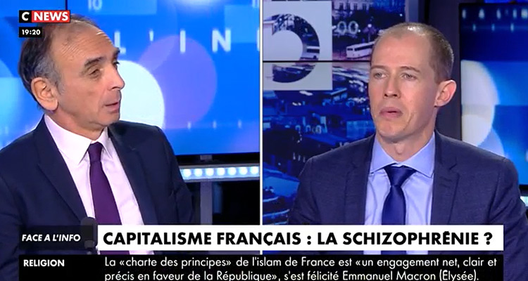 Face à l’info : Eric Zemmour bombardé et corrigé, Dimitri Pavlenko s’oppose sur CNews