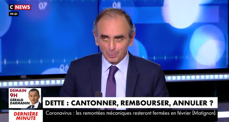 Face à l’info : désobéissance pour Eric Zemmour, peur sur CNews ?