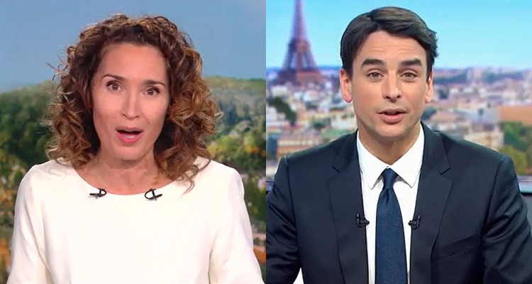 JT 13h : Marie-Sophie Lacarrau renverse Jean-Pierre Pernaut, Julien Bugier désarmé