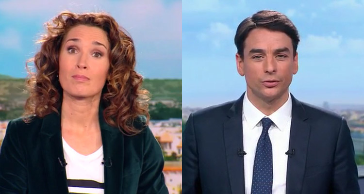 JT 13H : retour décisif pour Marie-Sophie Lacarrau, Julian Bugier sous pression