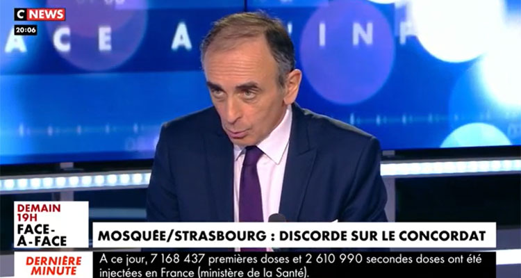 CNews : duel fatal pour Eric Zemmour et Michel Onfray dans Face à l’info ?