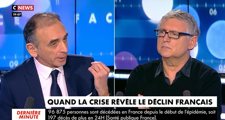 Face à l’info : Eric Zemmour absent, succès d’audience prolongé pour Christine Kelly sur CNews