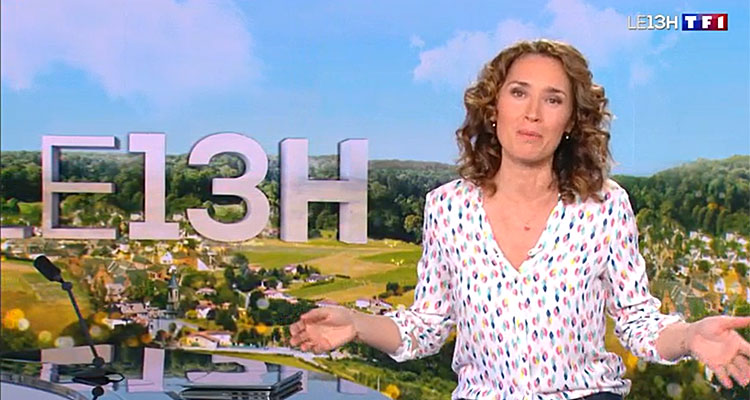 JT 13H : Marie-Sophie Lacarrau trébuche, Julian Bugier tient le choc