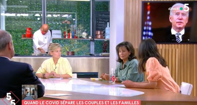 C à vous : Anne-Elisabeth Lemoine arrêtée sur France 5