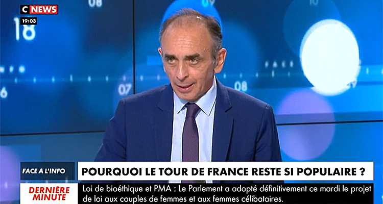 Face à l’info : la confession choc d’Eric Zemmour, les audiences de CNews s’envolent