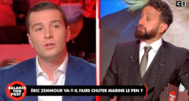 Balance ton post (C8) : quelle audience pour Cyril Hanouna avec Jordan Bardella et la peur d’Éric Zemmour ? 