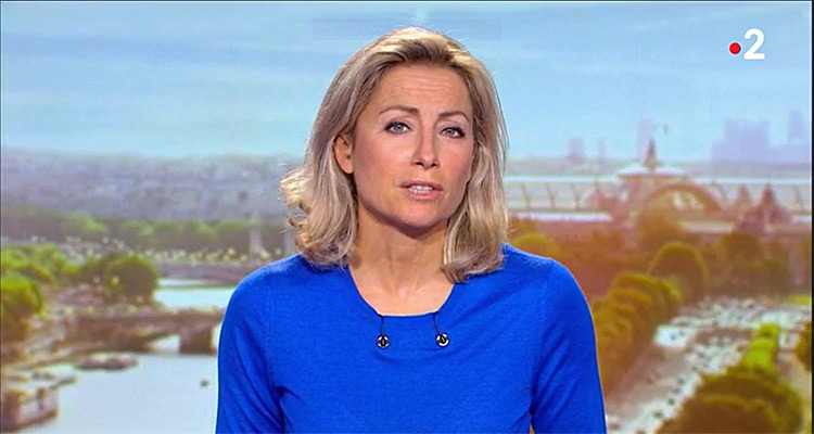 JT 20H : coup dur pour Anne-Sophie Lapix, son remplacement acté sur France 2