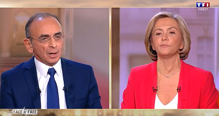 Eric Zemmour / Valérie Pécresse : quelle audience pour le face-à-face choc sur TF1 ?