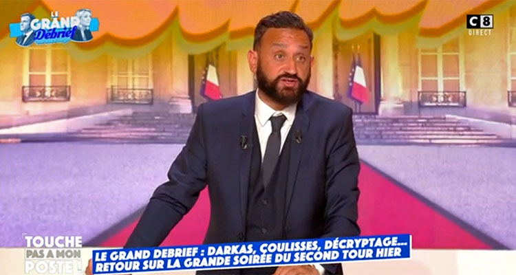 Touche pas à mon poste : entrée fracassante et insultes pour Cyril Hanouna, un invité attaque Géraldine Maillet, C8 puissante