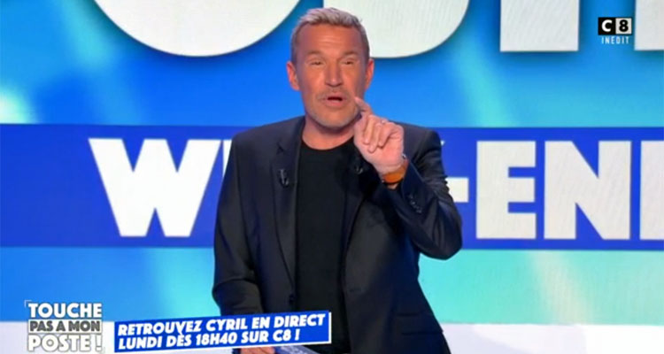 Touche pas à mon poste : une fin choc pour Benjamin Castaldi, C8 pénalisée sans Cyril Hanouna ?