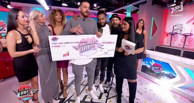 Friends Trip 3 : Raphaël remporte l’aventure et gagne 22 600 euros